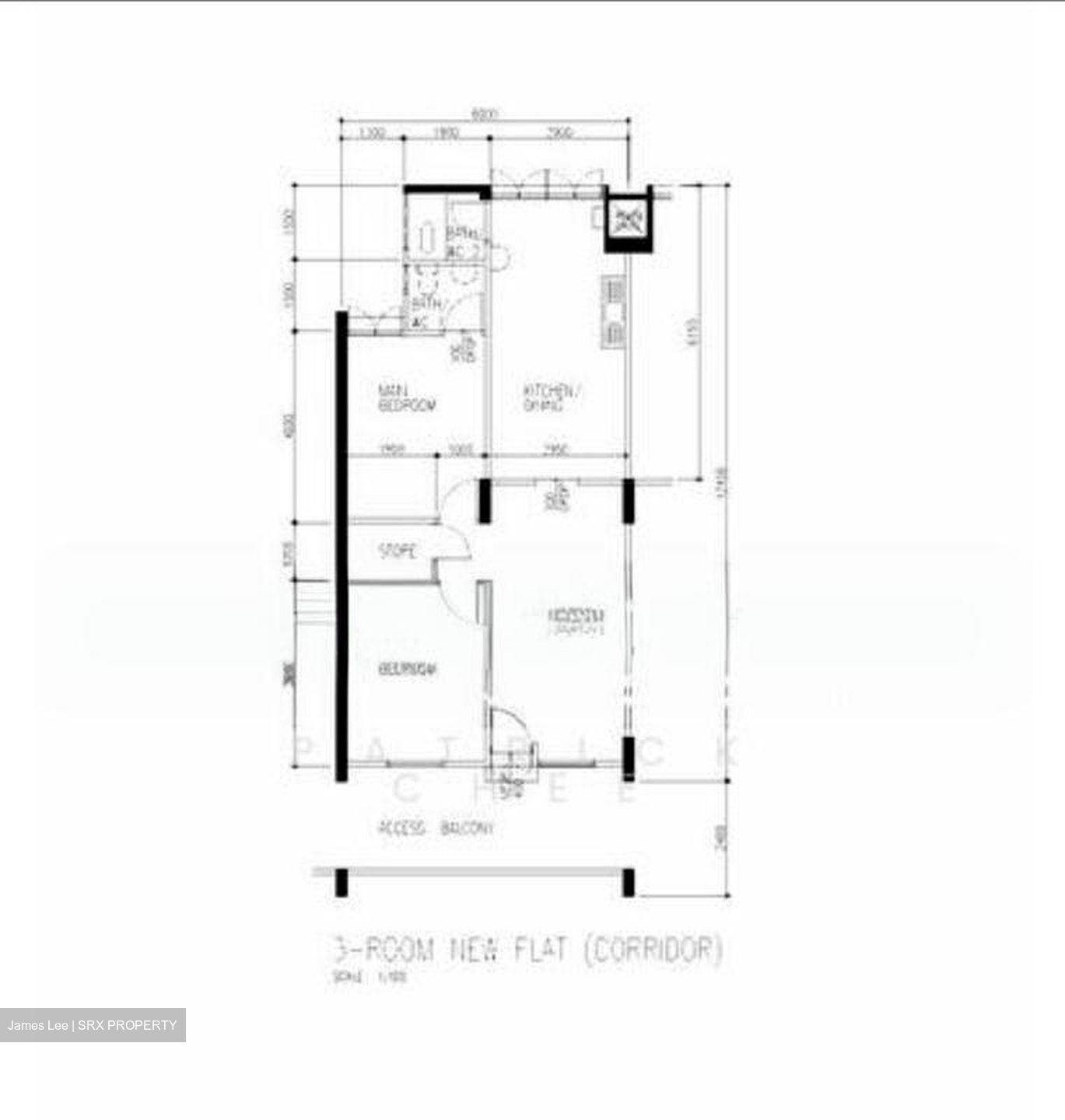 Blk 520 Bedok North Avenue 1 (Bedok), HDB 3 Rooms #515953601